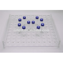 Acrylgestell für 1,5 ml / 2 ml Glasfläschchen / Röhrchen